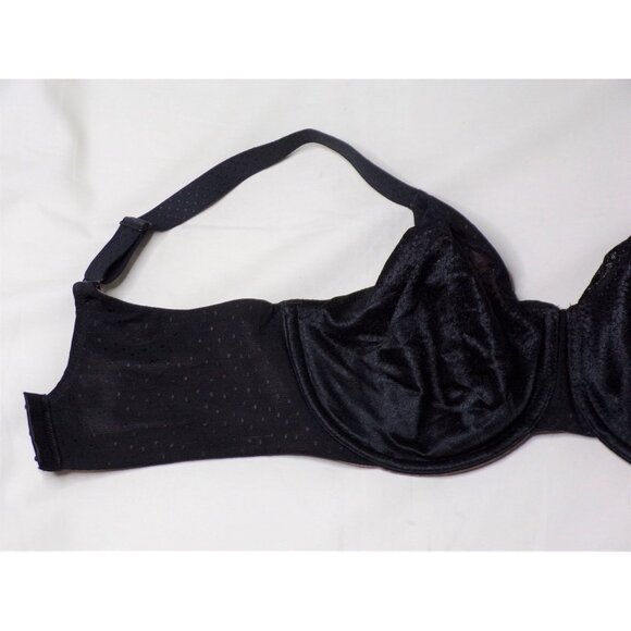 🆕WACOAL Back Appeal Non-padded Seamless Underwire Bra 36C Black #855303 - Picture 13 of 13